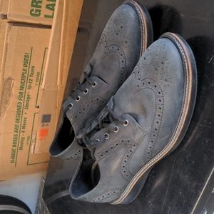 Ecco wing tip shoes